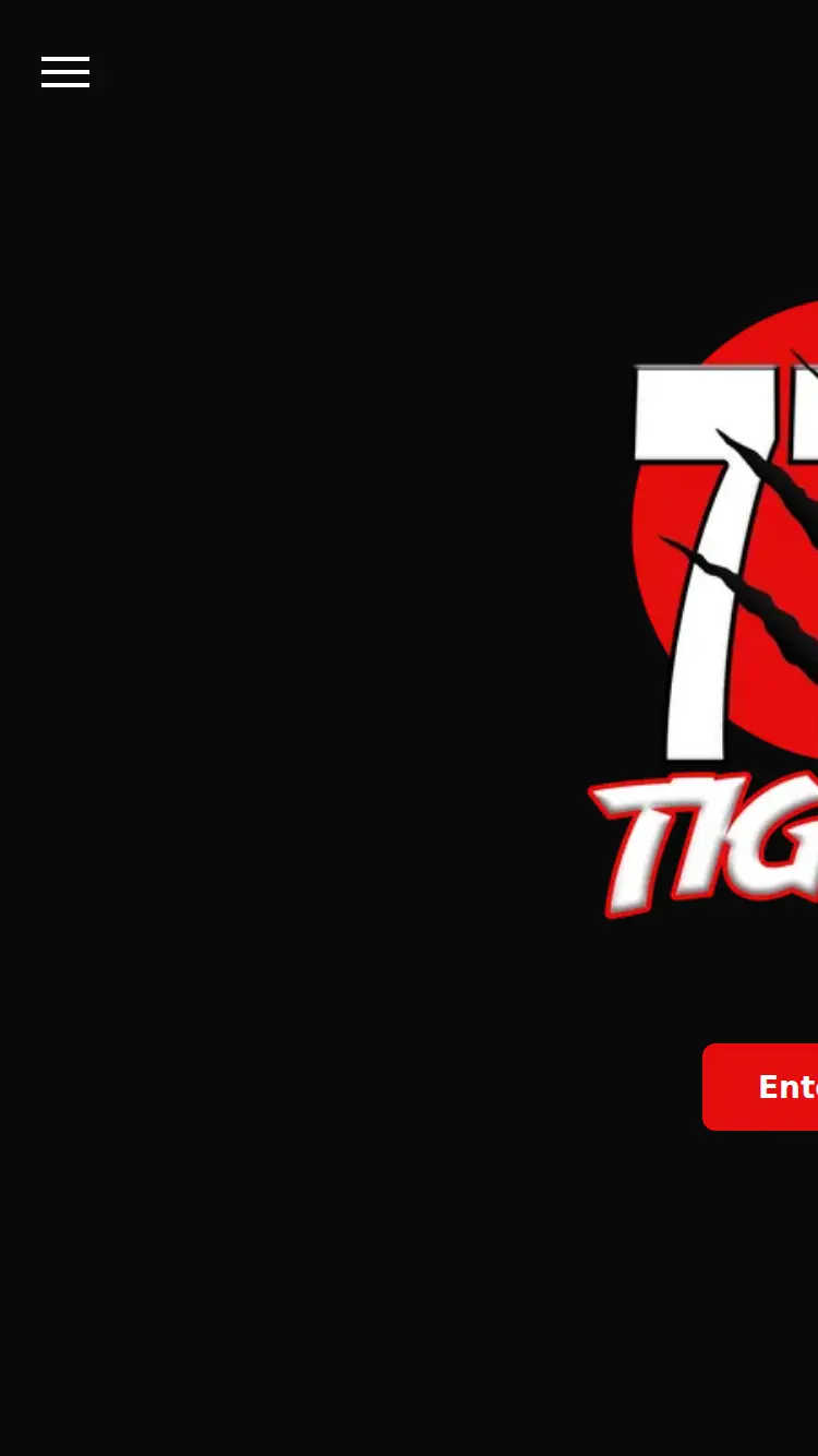 777 Tigers - homepage (mobile)