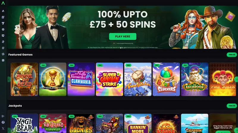 Alfobet - homepage (desktop)