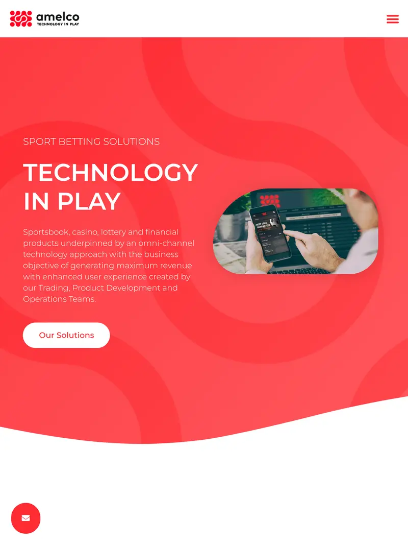 AMELCO - homepage (tablet)