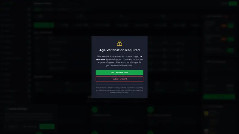 Bangor Bet Mobile - homepage (desktop)