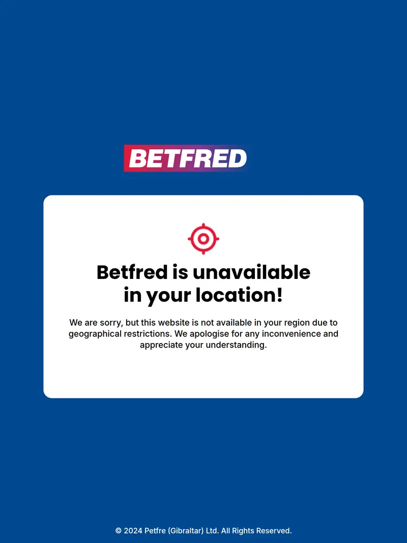 Betfred - homepage (tablet)