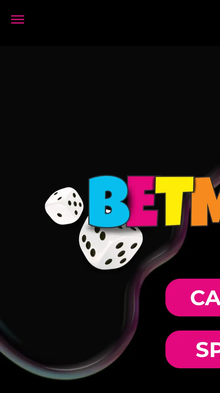 Betmorph - homepage (mobile)