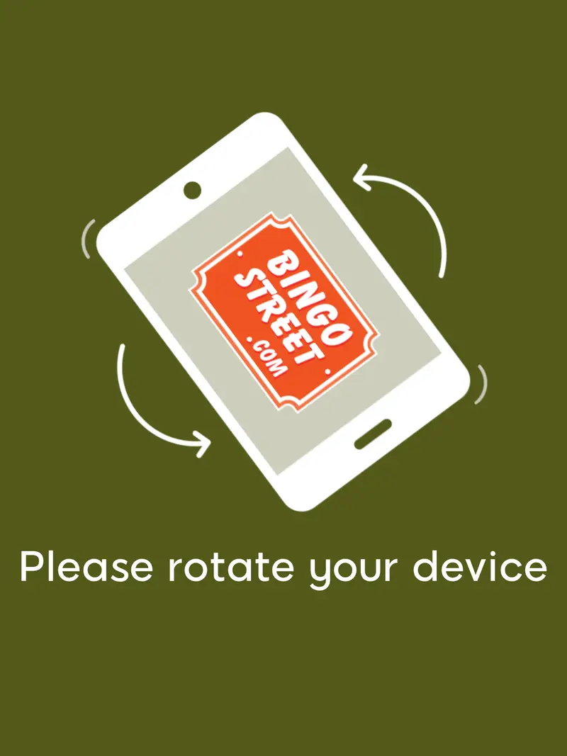 Bingo Street - homepage (tablet)