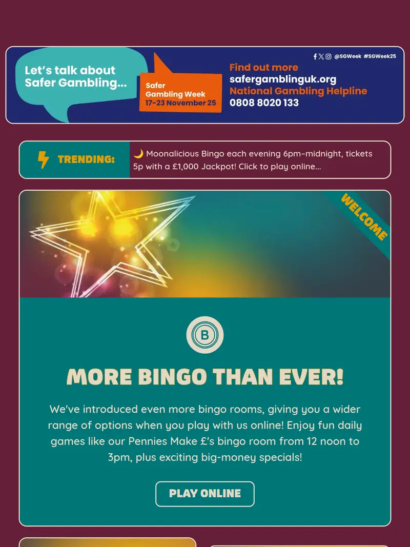 Bjs Bingo - homepage (tablet)