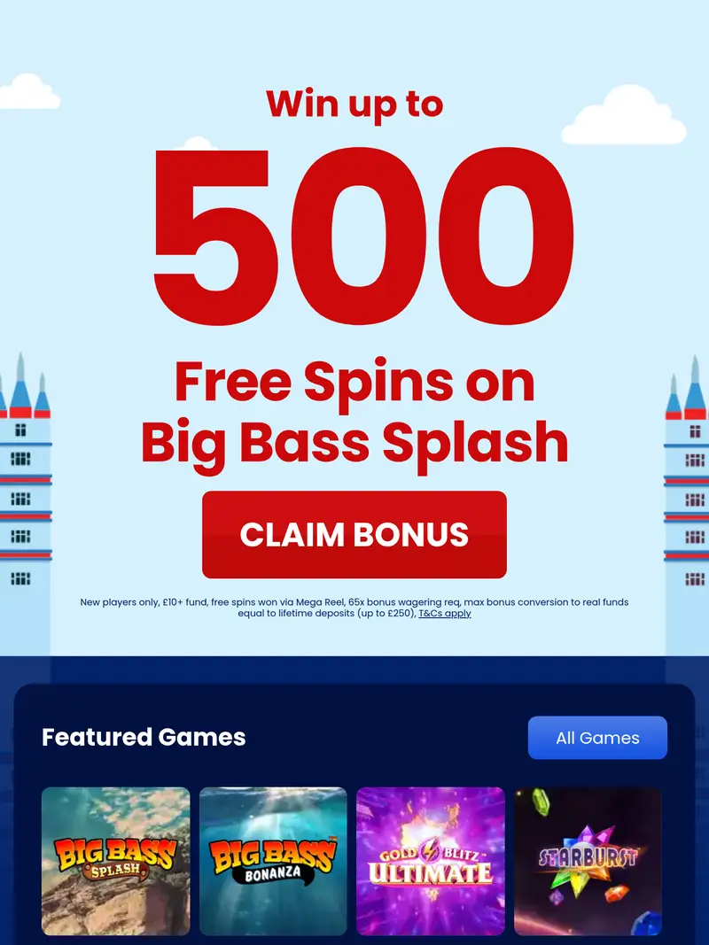 Britain Play - homepage (tablet)