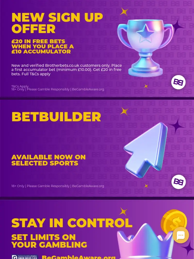 Brother Bets - homepage (tablet)
