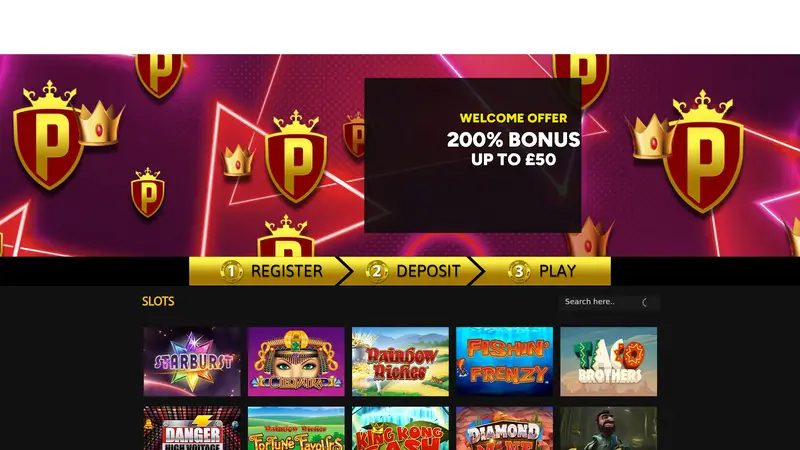 Chelsea Palace - homepage (desktop)