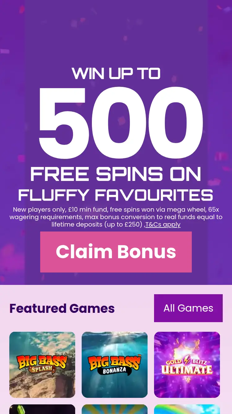 Club3000 Bingoonline - homepage (mobile)