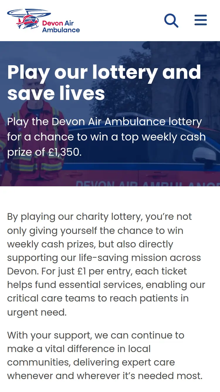 Daat - homepage (mobile)