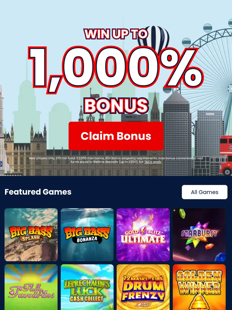 Express Wins - homepage (tablet)