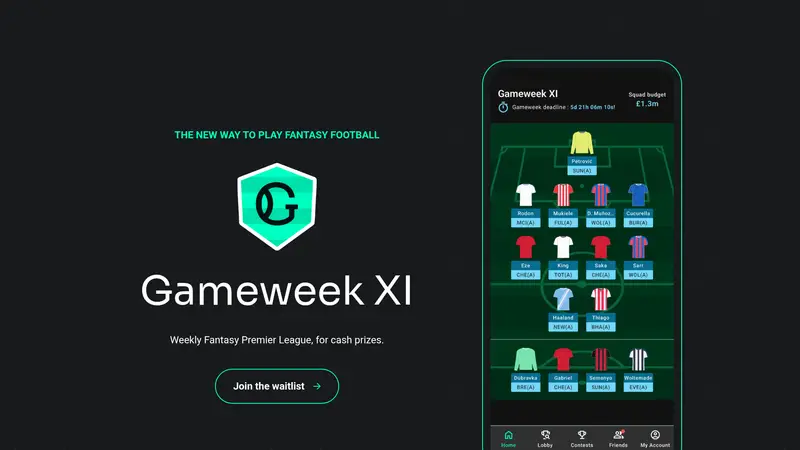 Fantasyboss - homepage (desktop)