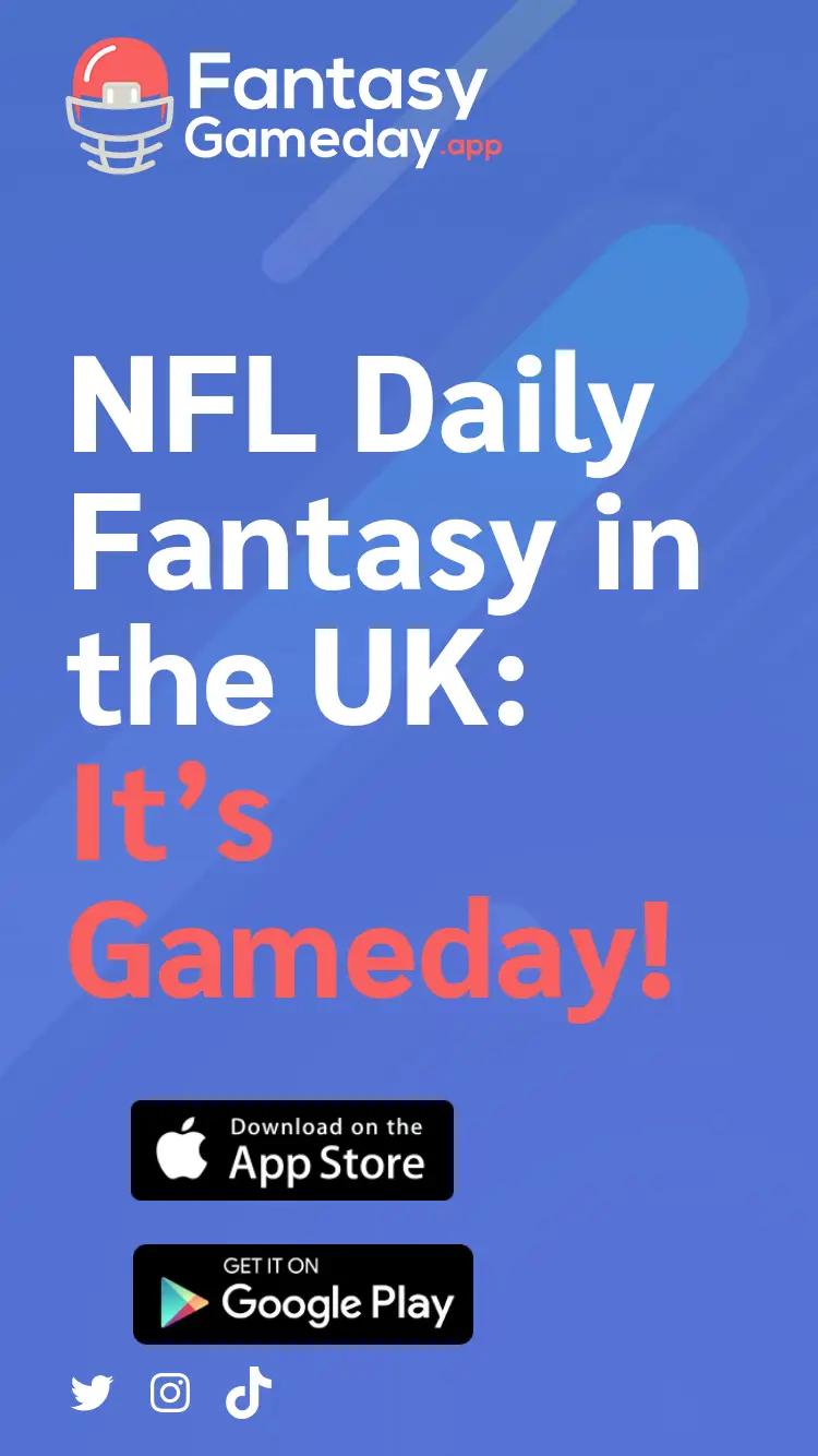 Fantasy Game Day - homepage (mobile)