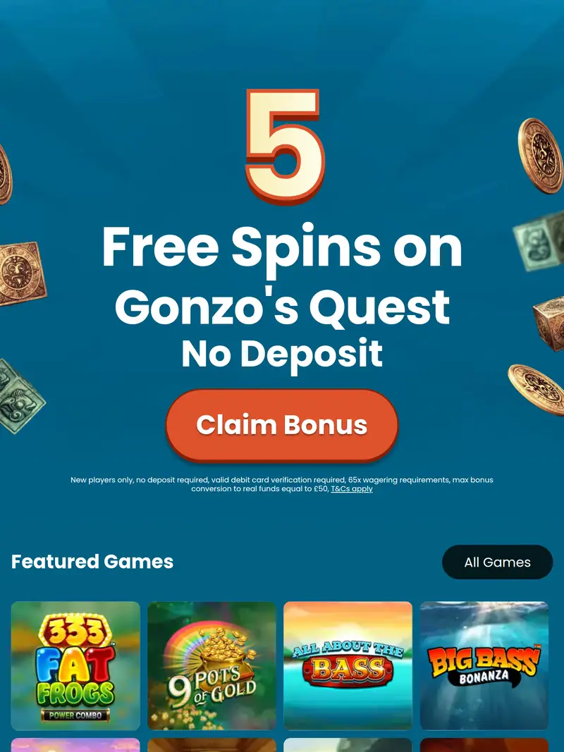 Free Bet - homepage (tablet)