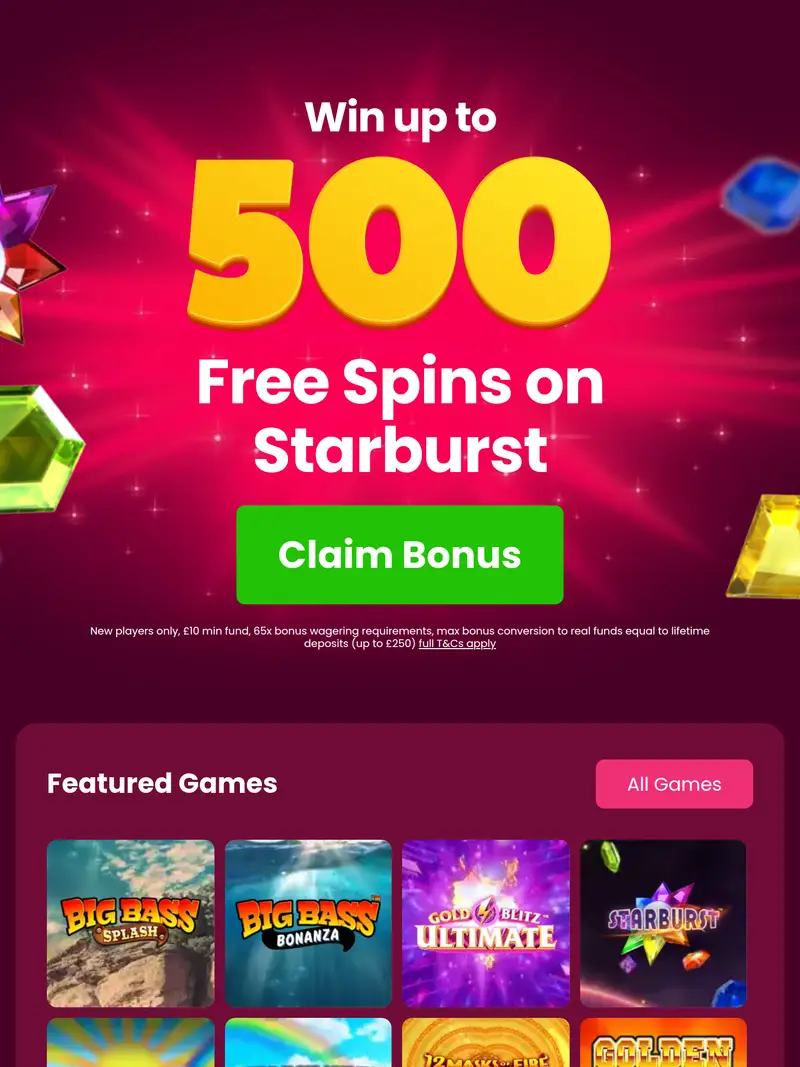 Giant Wins - homepage (tablet)