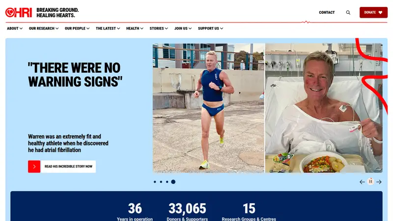 HRI UK - homepage (desktop)