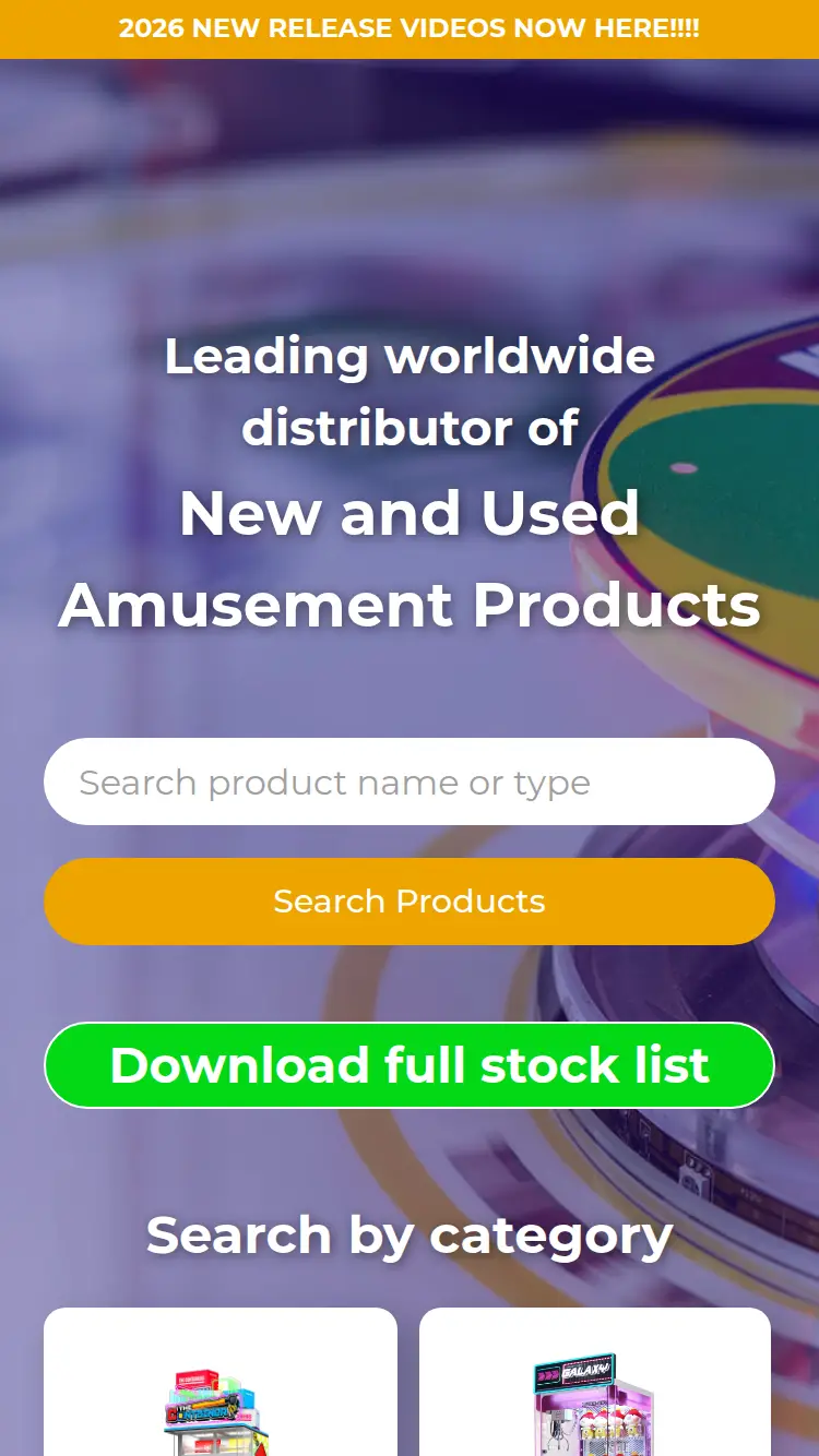 Jnc Sales - homepage (mobile)