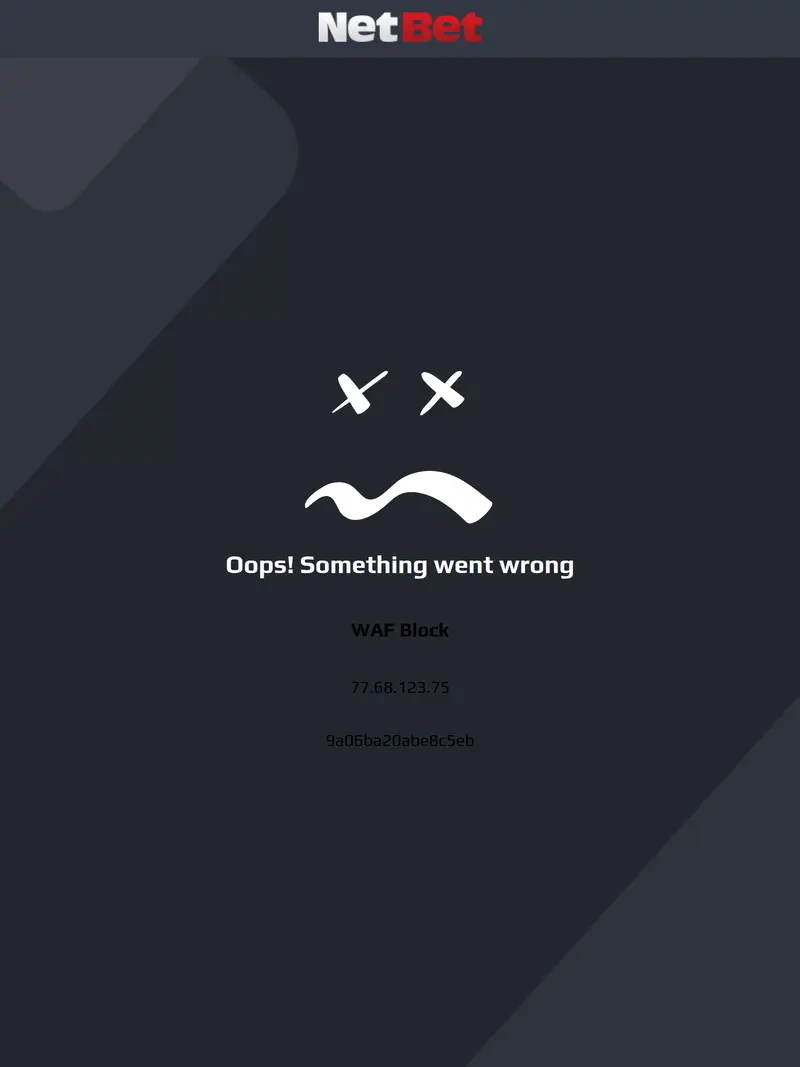 NetBet Lottery - homepage (tablet)