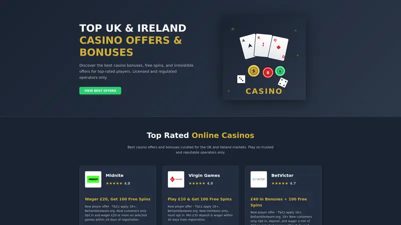 My Arkade - homepage (desktop)