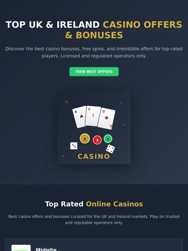 My Arkade - homepage (tablet)