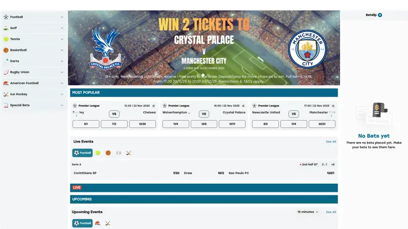 Net88 UK - homepage (desktop)