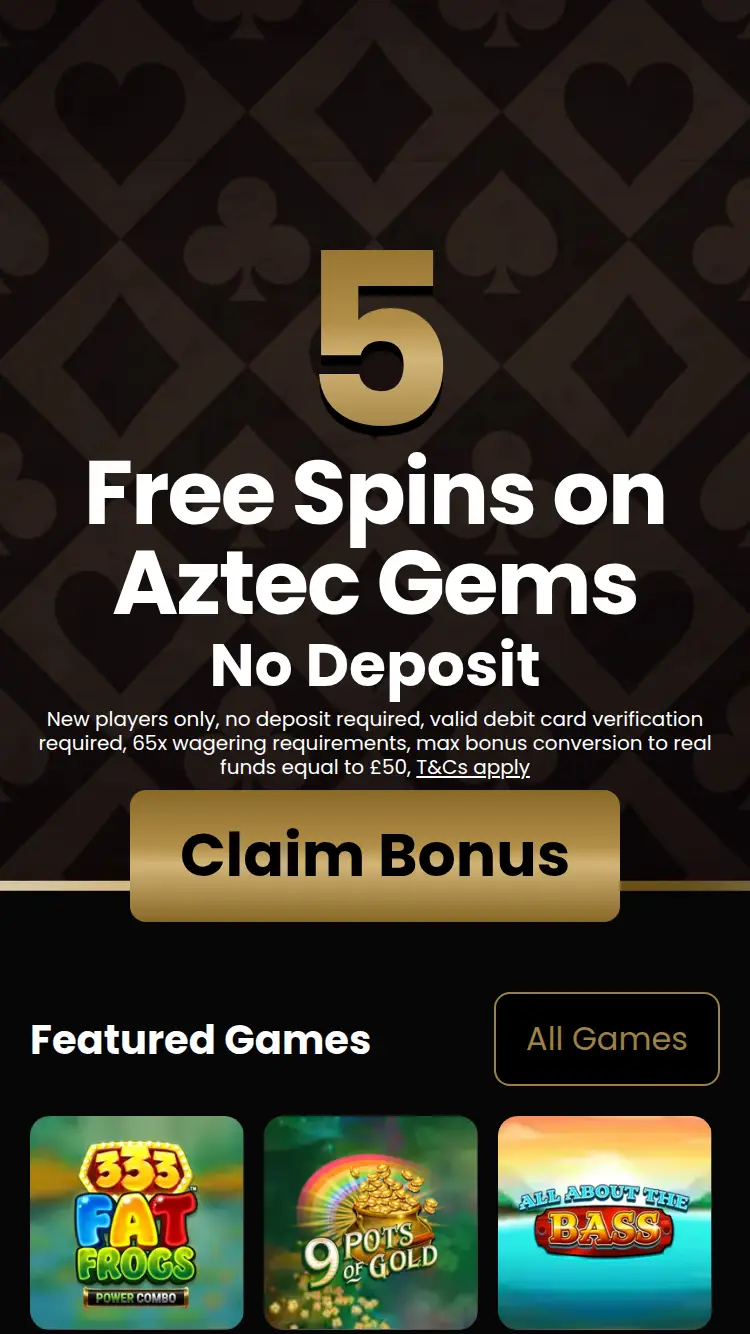 New Online Slots - homepage (mobile)