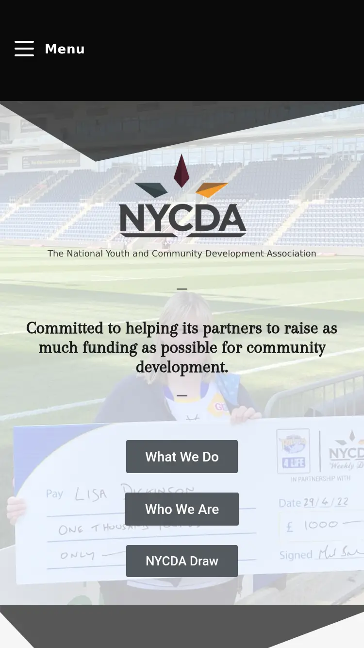 NYCDA - homepage (mobile)