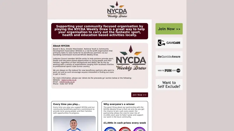 NYCDA Weekly Draw - homepage (desktop)