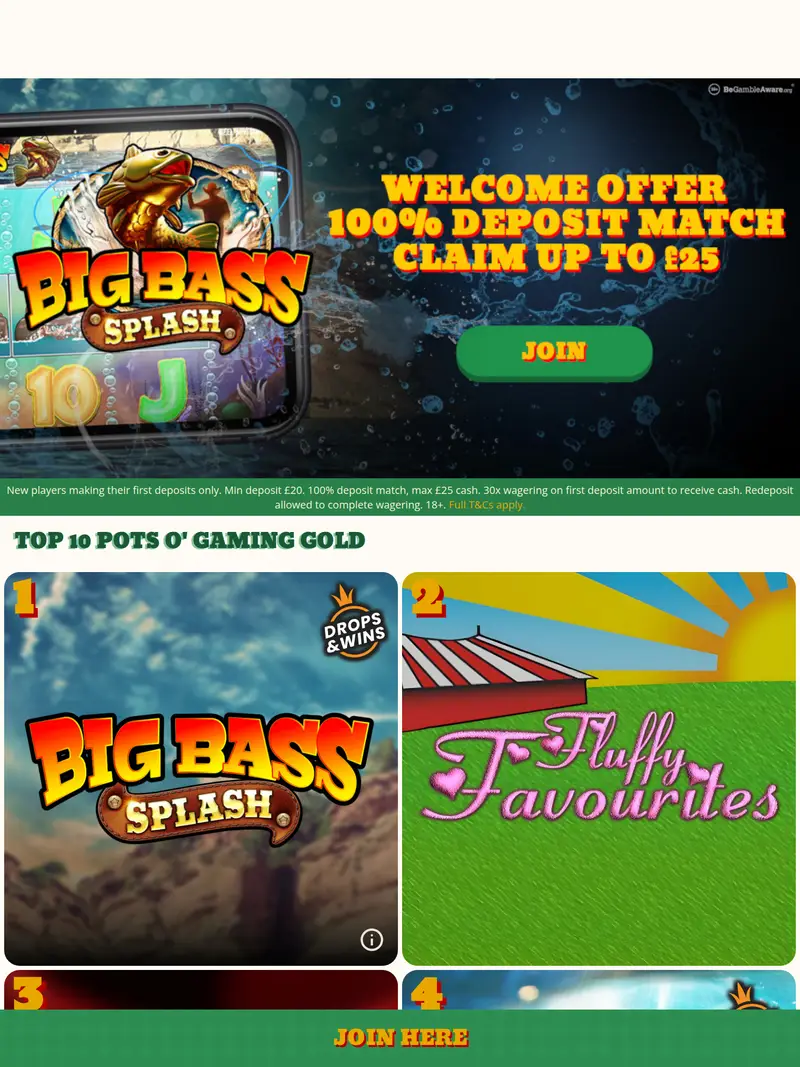 O Reels - homepage (tablet)