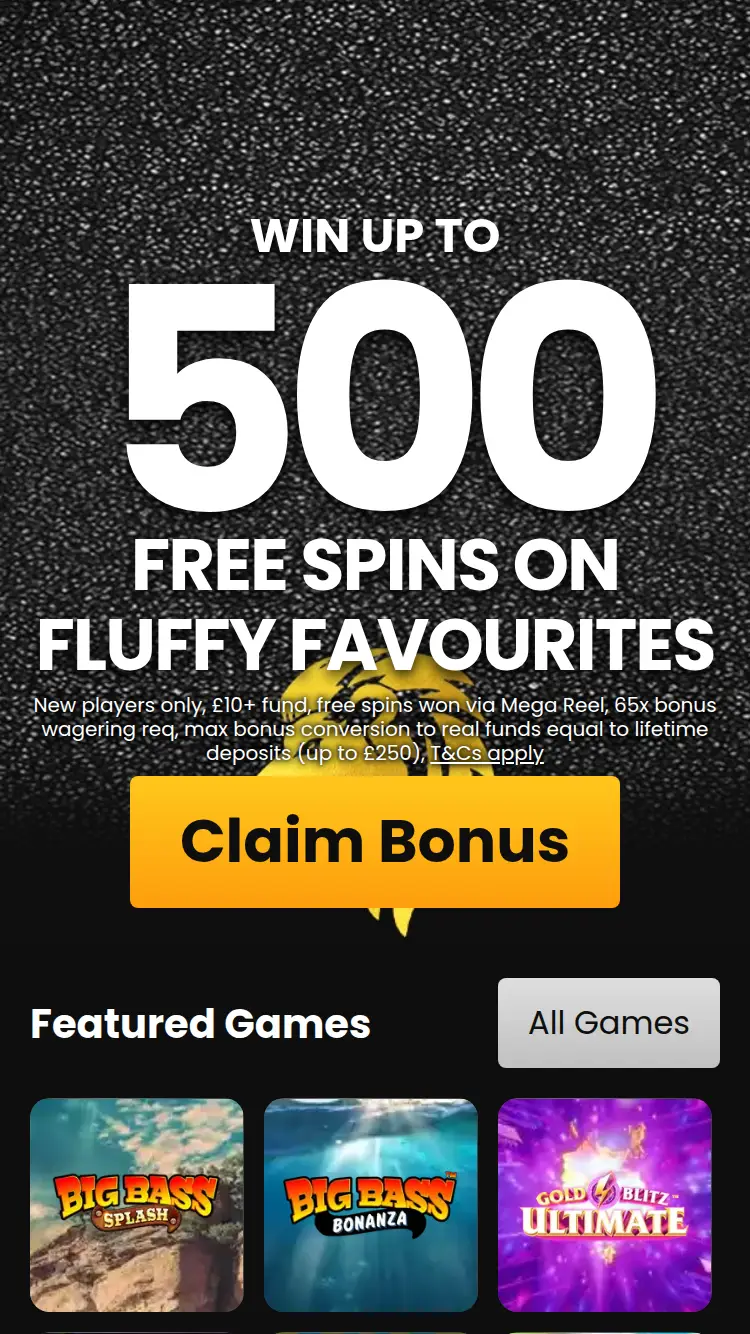 Play Leon - homepage (mobile)