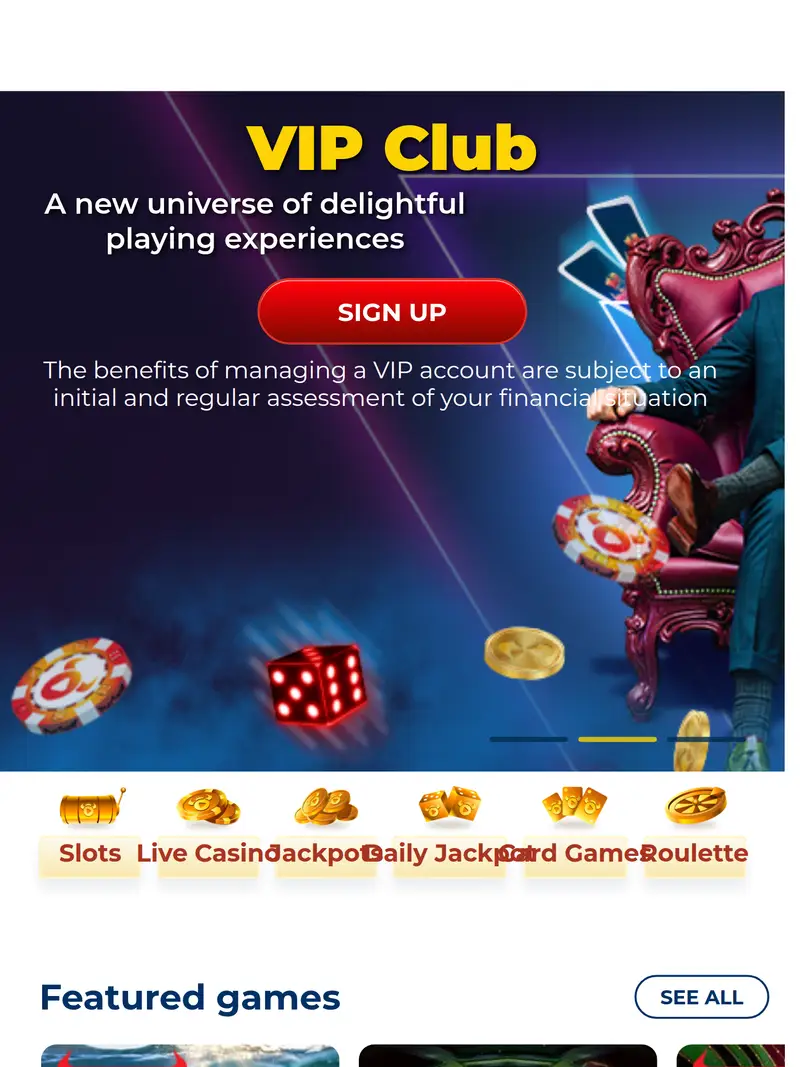 Play Toro - homepage (tablet)