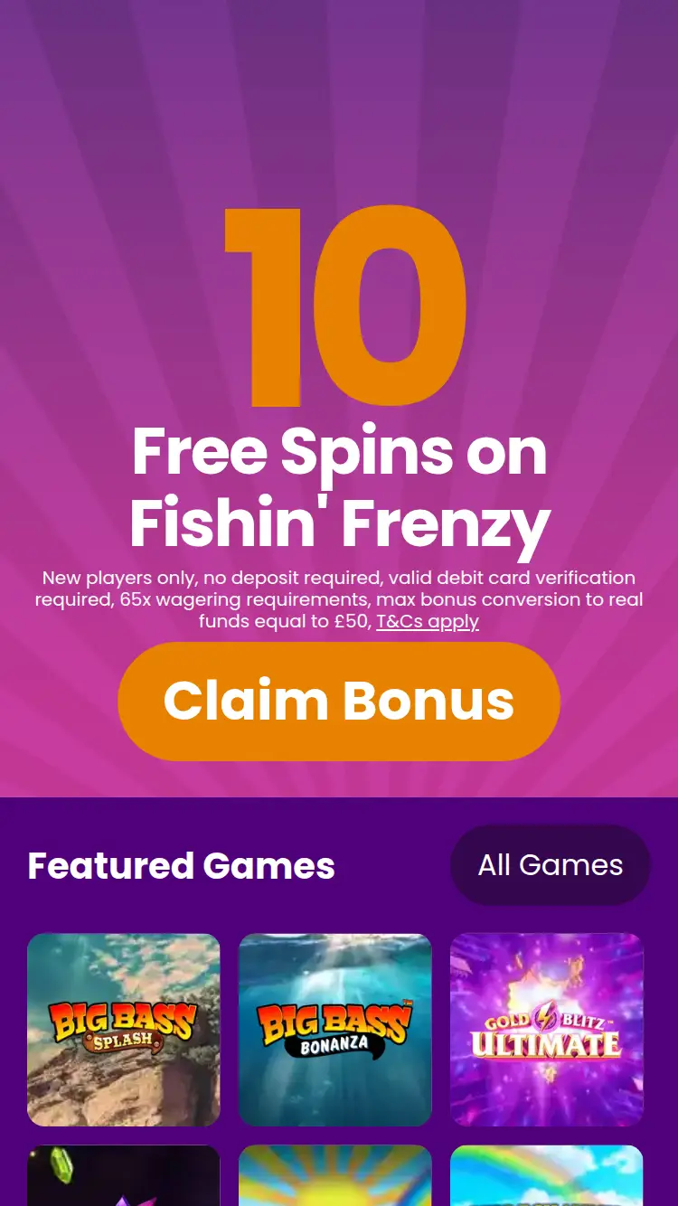 Real Fun Games - homepage (mobile)