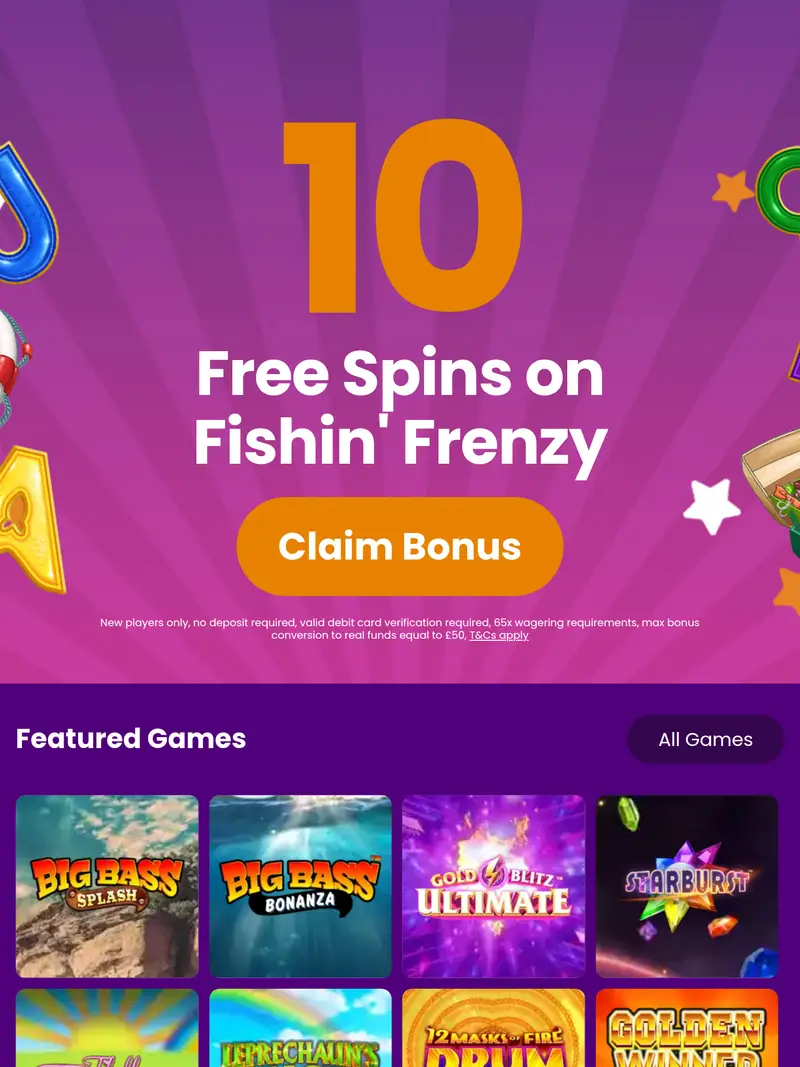 Real Fun Games - homepage (tablet)