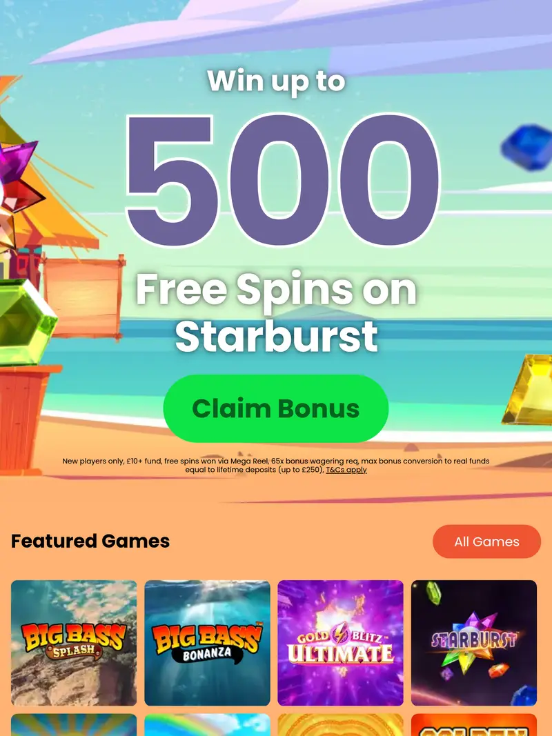 Slots Hack - homepage (tablet)