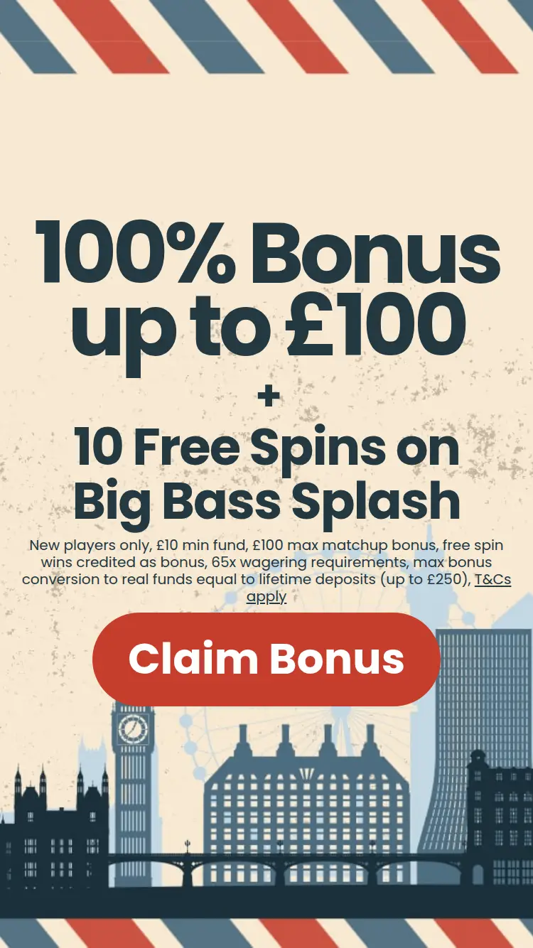 Slots UK - homepage (mobile)