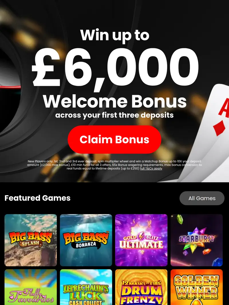 Spy Slots - homepage (tablet)