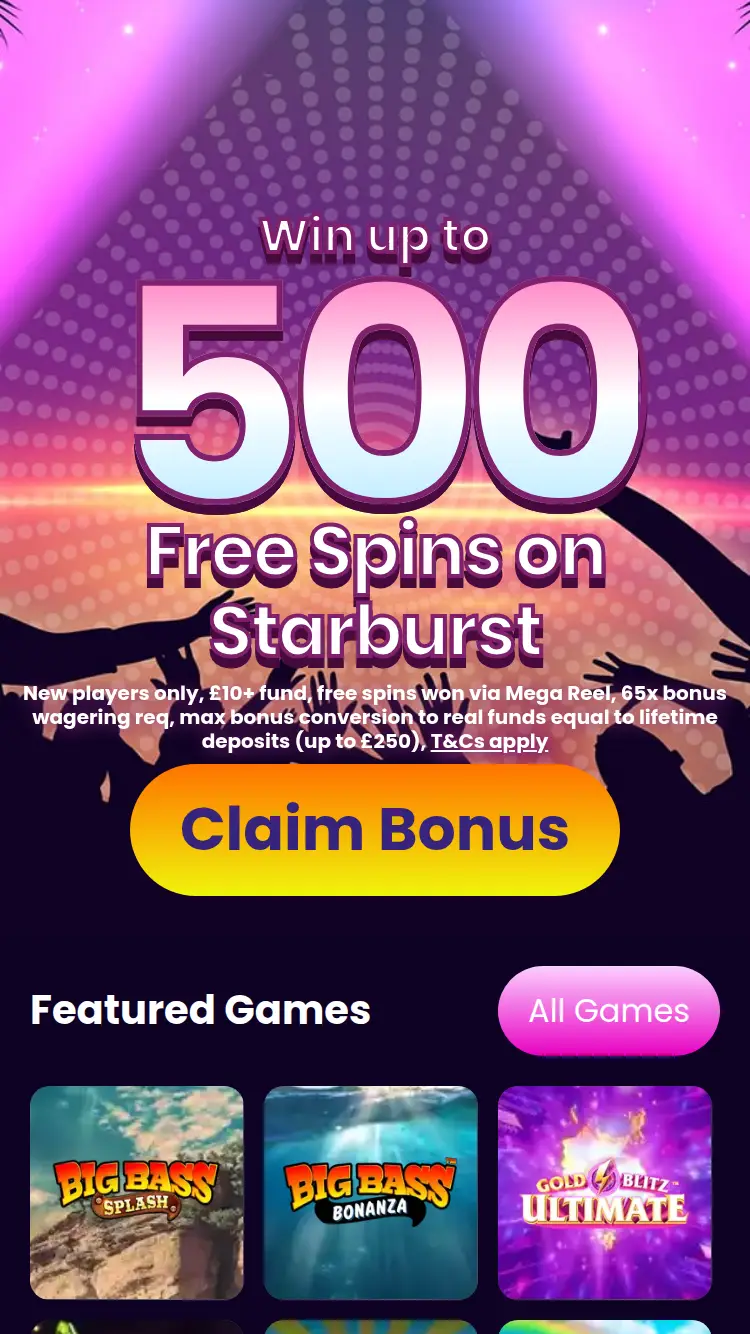 Stereo Spins - homepage (mobile)