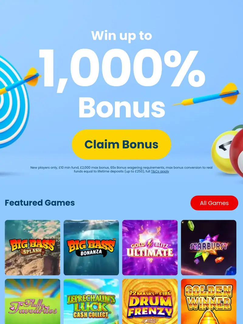 Target Slots - homepage (tablet)