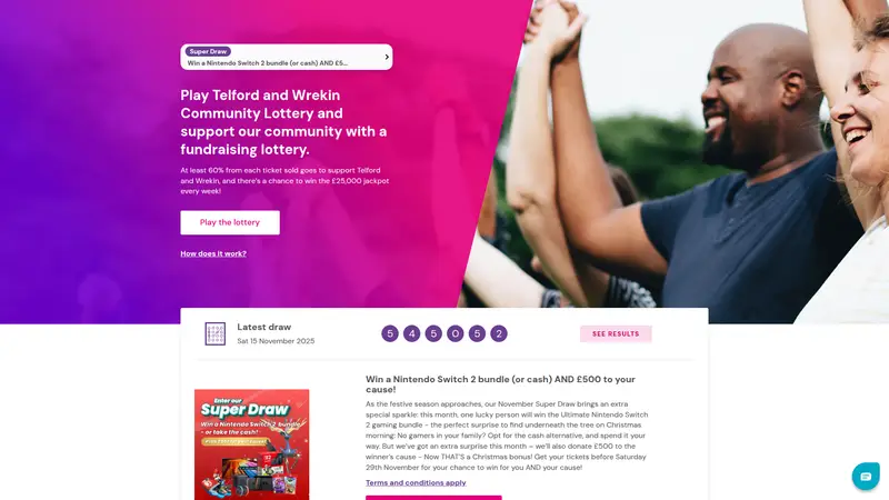 Twin CL - homepage (desktop)