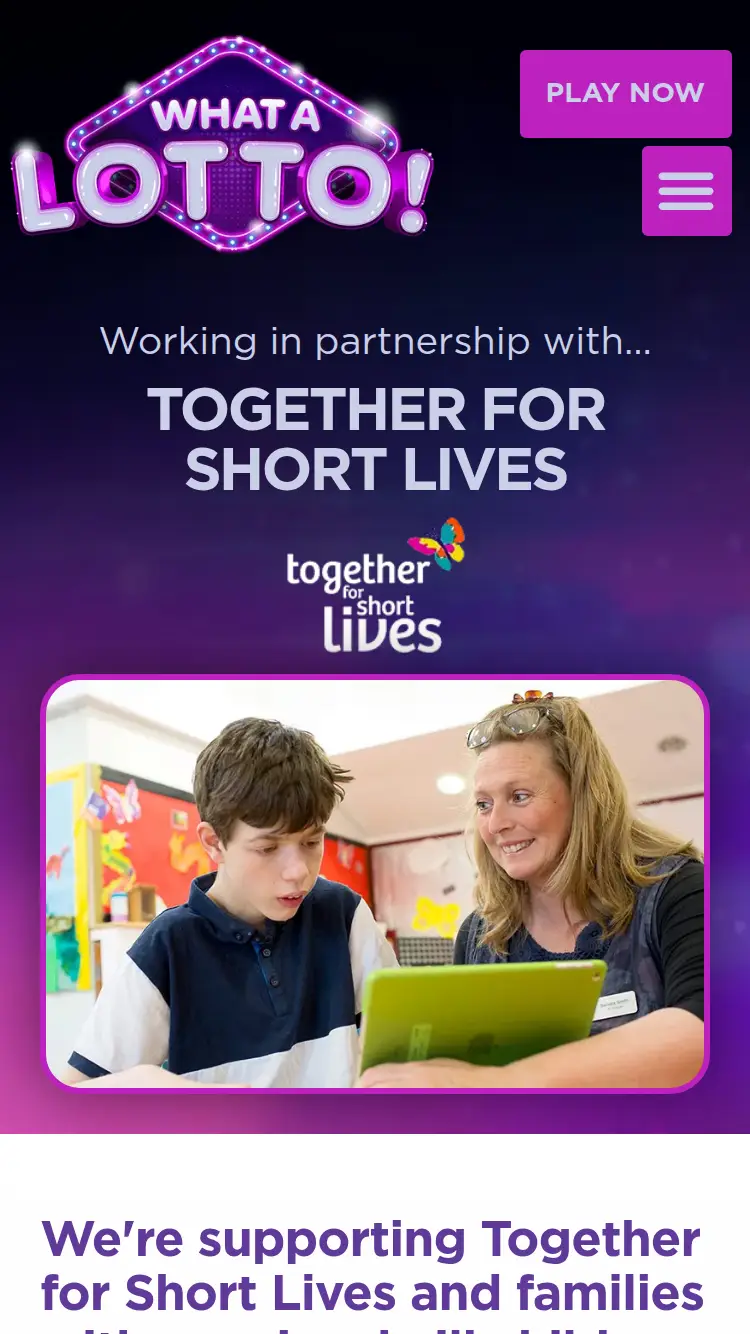 What A Lotto - together-for-short-lives (mobile)
