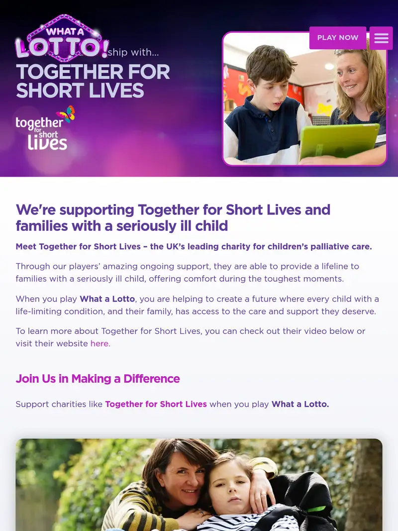 What A Lotto - together-for-short-lives (tablet)