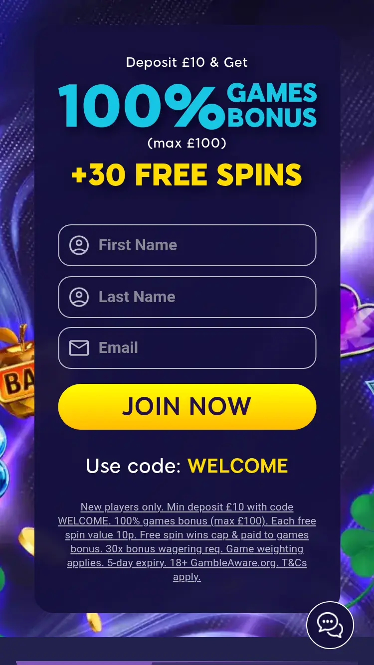 Wink Slots - homepage (mobile)