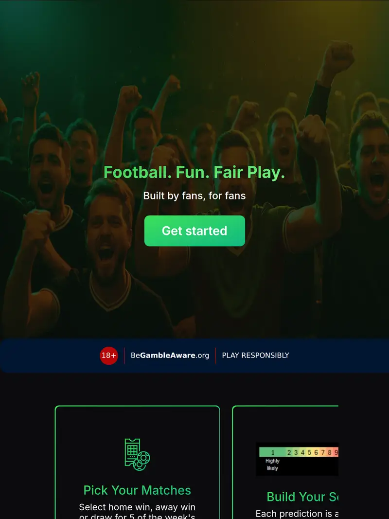 AccaTap - homepage (tablet)