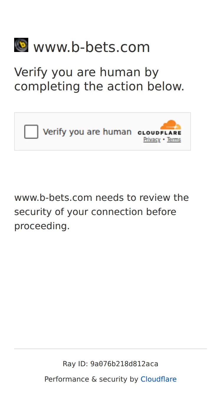 B Bets - homepage (mobile)
