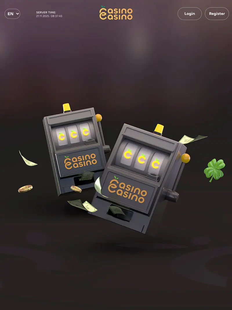 Casino Casino - homepage (tablet)