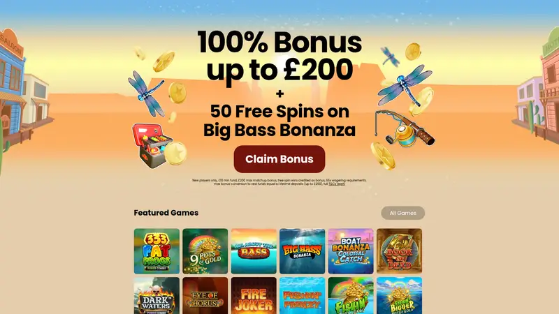 Cozino - homepage (desktop)