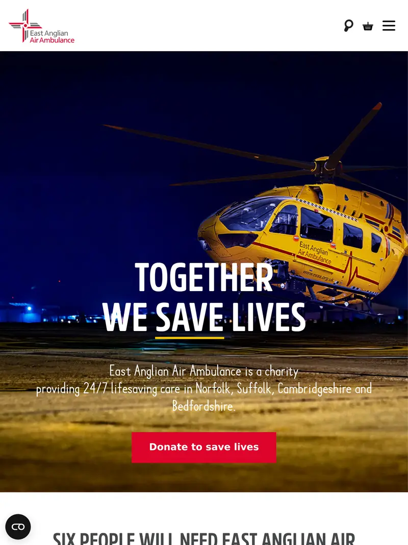 Eaaa - homepage (tablet)