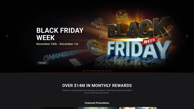 Ggpoker - homepage (desktop)