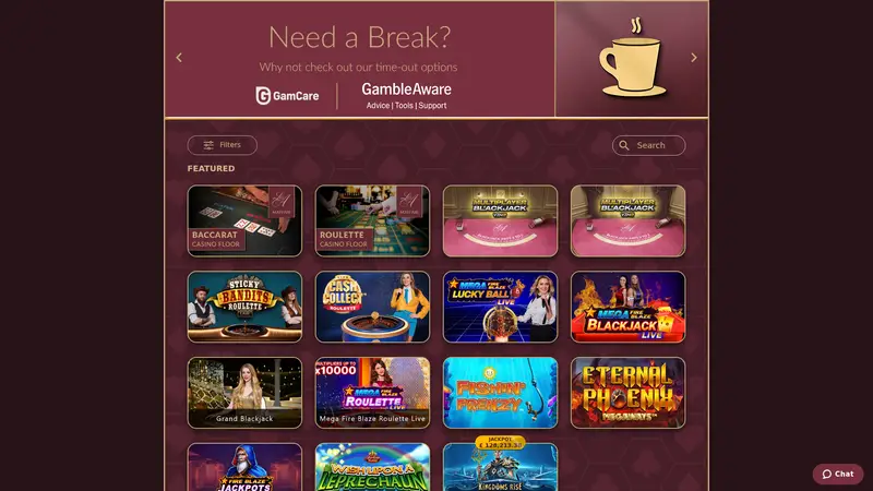 Lclubonline - homepage (desktop)