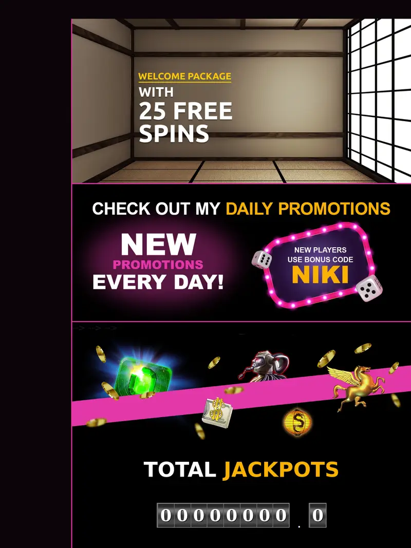 Luckyniki - homepage (tablet)