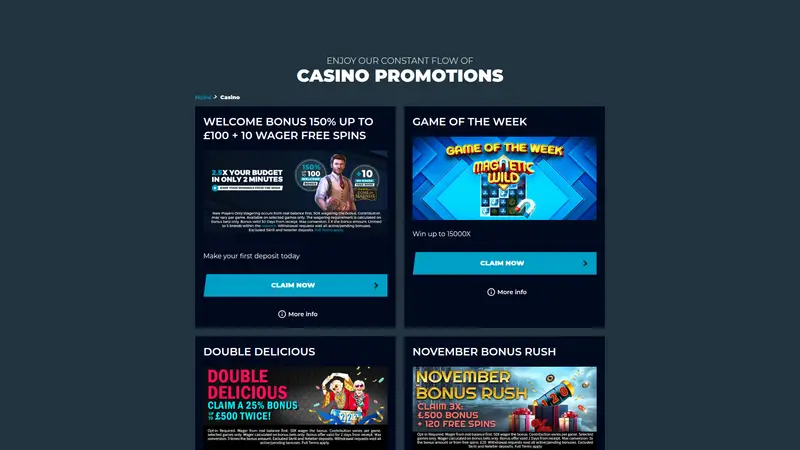 Royalswipe - homepage (desktop)